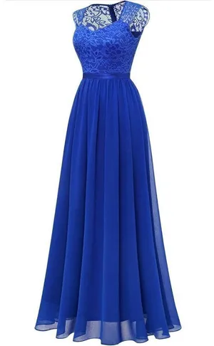 NEW Formal Bridesmaid Prom Dress 3/4 Sleeve Wedding Guest XL thumbnail 2
