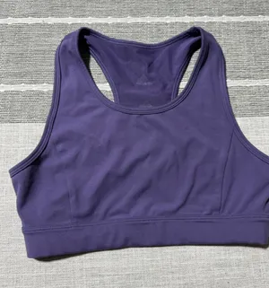 All In‎ Motion Womens Purple Racerback Sports Bra XL 14/16 thumbnail 1