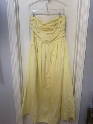 Fortunate One Yellow Maxi Dress thumbnail 2