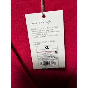 Brand New A New Day Women's Size XL Pink Cardigan Sweater thumbnail 6