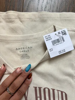 NWT American Eagle Happy Hour Baby Tee thumbnail 3