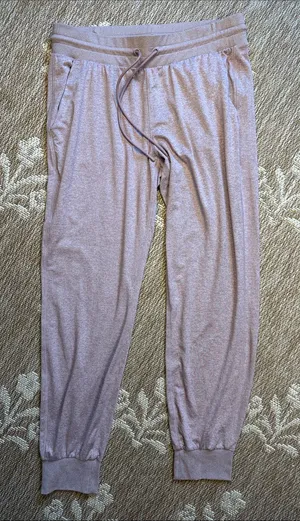 Athleta Soft Drawstring Joggers - Mauve thumbnail 1