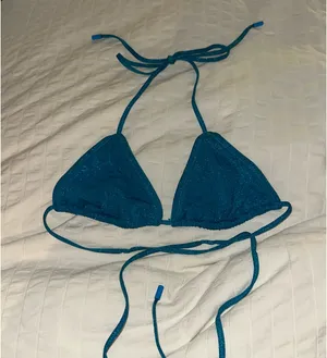 Triangl Bikini Top Blue sparkle  thumbnail 1