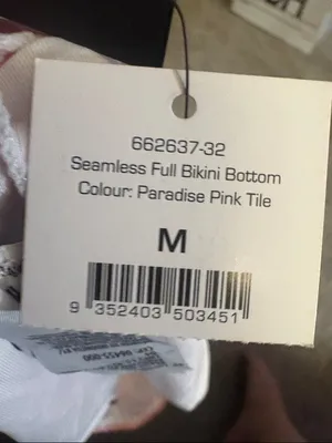 Cotton On Pink Diamond-Print Bikini Bottoms thumbnail 6