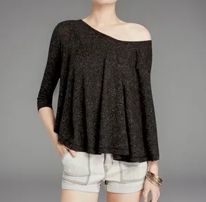 Free People We the Free NWOT Tambourine Scoop Neck Marled Gray Tee Shirt, XS thumbnail 6
