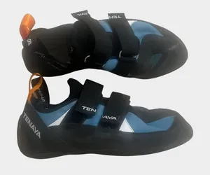 Tenaya Tanta Climbing Shoes Blue Black Dual Velcro Men 7 Women 8 EU 39.5 thumbnail 1