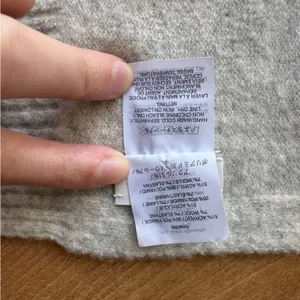 J. Crew Beige Wool Blend Scarf, One Size thumbnail 7