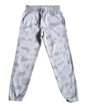 Aritzia Tna Cozy Fleece Mega Sweatpants Grey Cloud Tie-Dye Size Small (S) thumbnail 1
