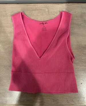 Pink Crop Top thumbnail 1
