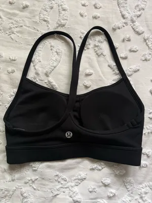 Lululemon black sports bra thumbnail 2