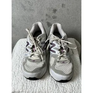 New Balance 1540 Made in USA Women's Running Walking Shoes White Silver Purple thumbnail 2