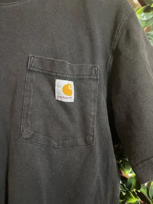 Carhartt Workwear Loose Fit Pocket Short-Sleeve T-Shirt in black thumbnail 2