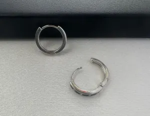 Small Hoop Earrings for Men Women Streetwear Punk Hip Hop Unisex Style thumbnail 3