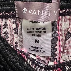 Vanity Boho Tribal Print Wide Leg Pants NWT‎ Medium Festival Hippe Lounge thumbnail 5