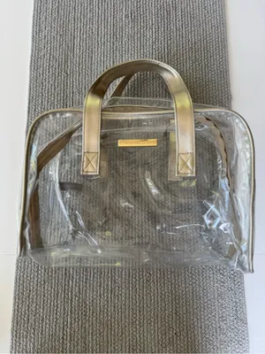 Vince Camuto Clear Bag with Metallic Gold Trim Concerts Festivals thumbnail 2