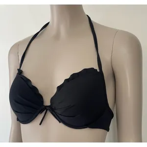 Victoria’s Secret Black Push Up Ruffle Bikinj Top thumbnail 11