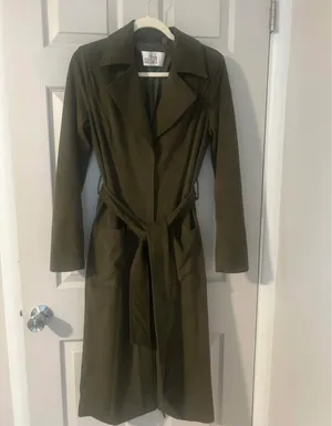 Badgley Mischka Belle Trench Coat XS thumbnail 3