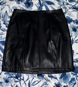 Mango pop Leather Mini Skirt thumbnail 1