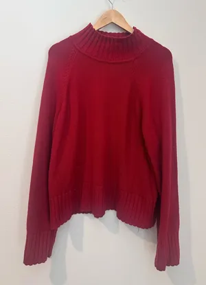 Gap Maroon Sweater thumbnail 1
