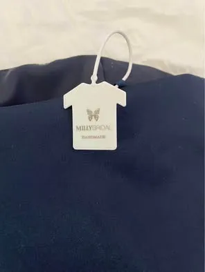 Navy Blue semi formal dress thumbnail 3