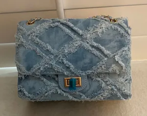Denim crossbody Blue thumbnail 1