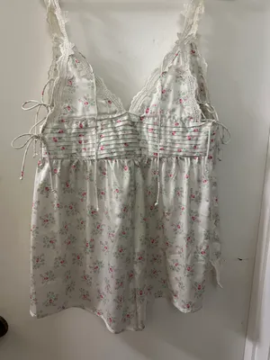 For Love & Lemons Bluebell Bouquet Romper thumbnail 6