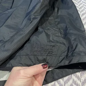 LL Bean Women TEK2 Jacket Hooded Waterproof Insulated Black L Large Regular thumbnail 3