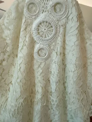 DO+BE White Lace Halter Dress Small NWT Boho Bridal Shower Rehearsal Dinner thumbnail 13