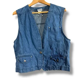 Vintage Original Russ Sport Company Denim Vest thumbnail 1