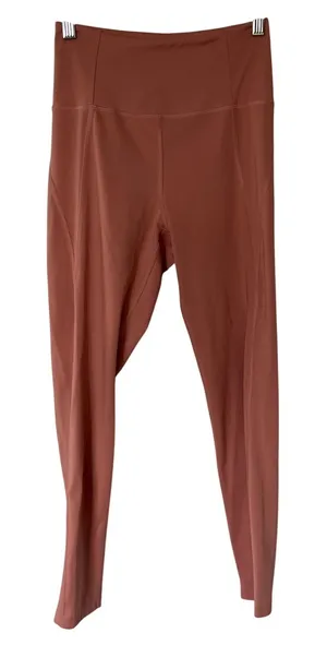 Girlfriend Collective pink leggings‎ women's size small full length athletic thumbnail 1