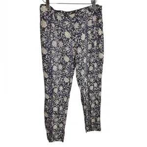 Maelu Designs Lounger Pants Indian Blockprint Peony S thumbnail 2