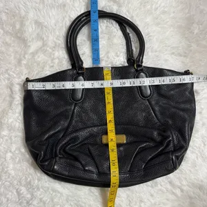Marc by Marc Jacobs Pebbled Shoulder Bag in Black thumbnail 13