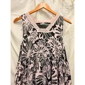 Frame Free People‎ Tiers For You Maxi Slip Size S $128 Spring Floral Bohemian thumbnail 5