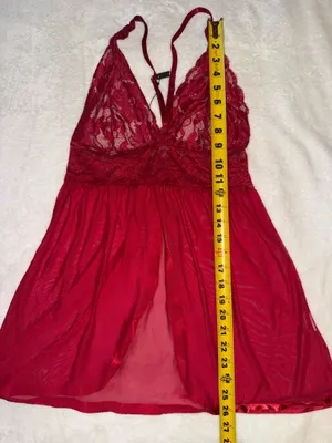 Ababoon One Piece red Lingerie size Medium thumbnail 4