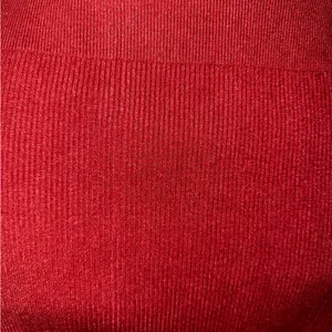 Elegant Knit Dress Red Size 2X thumbnail 5