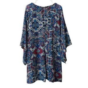 Rock 47 Wrangler Women Size Small‎ Paisley Blouse Polyester Lightweight Western thumbnail 2