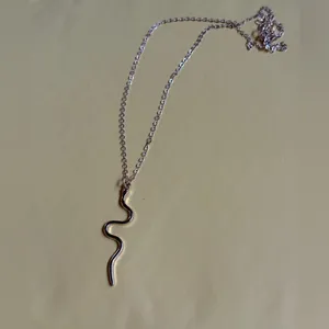 Gold Snake Pendant Necklace for Reptile Lovers thumbnail 3