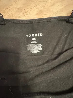 torrid Black‎ Floral Spaghetti-Strap Camisole thumbnail 2