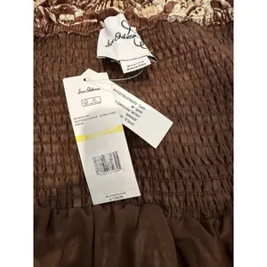 Sam Edelman Jennie Halter Dress Postcard Paradise Sorrel Horse Brown Floral‎ M thumbnail 8