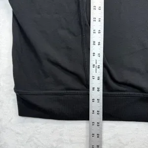 Nike Dri-FIT Sweatshirt Pullover Mesh Trim Center Swoosh Athletic Top Black‎ XXL thumbnail 3