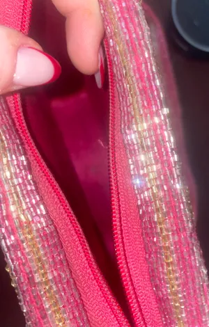 Boutique Fully Beaded Star Purse Multiple thumbnail 4