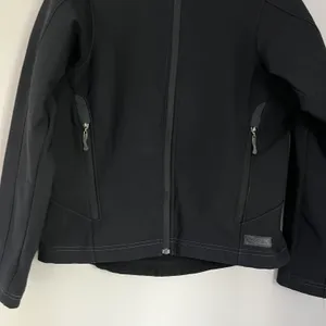REI Women’s Softshell Fleece Lined Full Zip Hiking Jacket Black Size Medium thumbnail 6