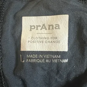 prAna Koen Capri Pants Women Large Black Stretch Hiking Travel Outdoor Gorpcore thumbnail 6