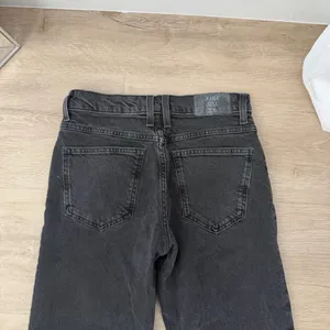 Free People We the Free Risk Taker jeans in washed black denim thumbnail 9