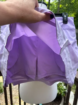 New Calia lavender Pleated Skort Skirt Size 10 L Pickleball Golf Tennis NWT thumbnail 8
