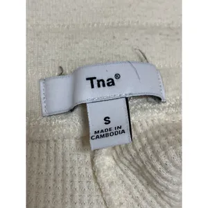 Aritzia Tna Womens White High Rize Palazzo Wide Leg Beach Lounge Trouser Pants S thumbnail 3