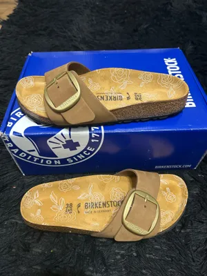 BIRKENSTOCK Madrid big buckle leather sandals slippers shoes women’s eur 38 new thumbnail 7