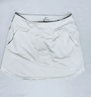 Nike Dri Fit Courtside White Tennis Skirt/Skort - M thumbnail 7