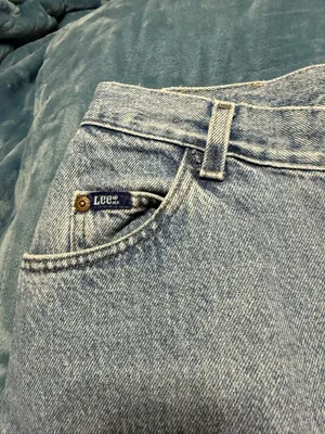 Lee Straight-Leg Women's Blue Denim Jeans thumbnail 4