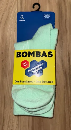 BOMBAS Hex Tec Performance Half Calf Socks Women's Medium thumbnail 1